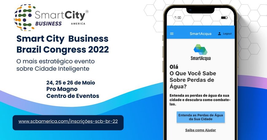IA no saneamento será um dos temas em debate no Smart City Business Congress 2022